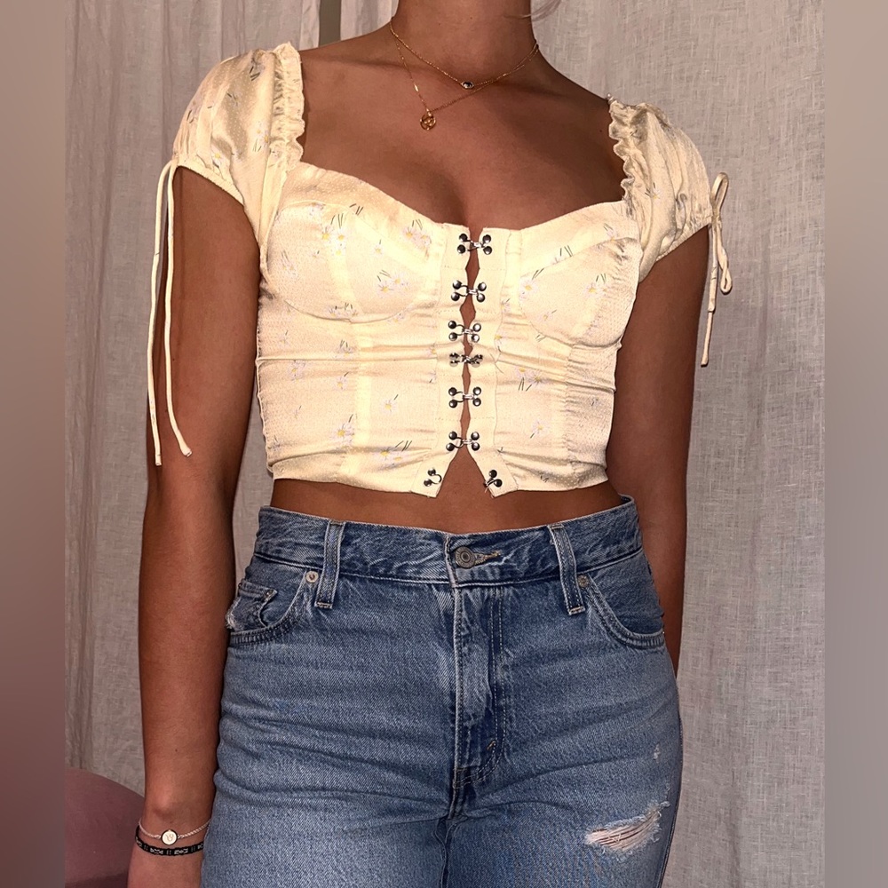 princess polly allyson top, size 4